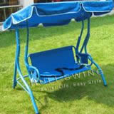 child cushioned swing